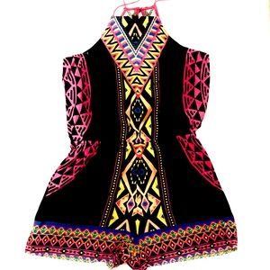 Sweet Wonderer print Romper size S